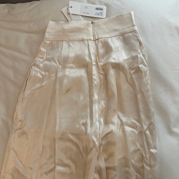 NWT - SHONA JOY - LA LUNE TUXEDO TROUSER - CREAM - Picture 3 of 12